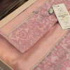 Набор полотенец Maison D'or Rose Marine Pink 30х50 см + 50х100 см + 75х140 см