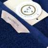 Полотенце Maisonette Loft синие 650 г/м2 33х33 см