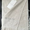 Махровое жаккардовое полотенце с бахромой Maison Dor Кремовое 85x150 см