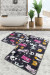 Набор ковриков для ванной Chilai Home PARK CAT BANYO HALISI DJT 60x100 см + 50x60 см