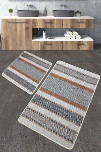 Набор ковриков для ванной Chilai Home BENVER 60x100 см + 50x60 см