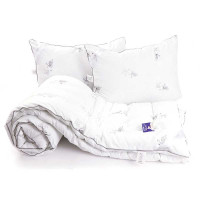 Одеяло Руно с двумя подушками демисезонное Silver Swan 200х220 см