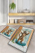 Набор ковриков для ванной Chilai Home Tame your tiger 60x100 см + 50x60 см