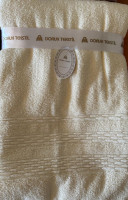 Махровая простынь Doruk Tekstil 150x200 см Crem