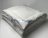 Одеяло Iglen 100% пух стеганое демисезонное 110x140 см