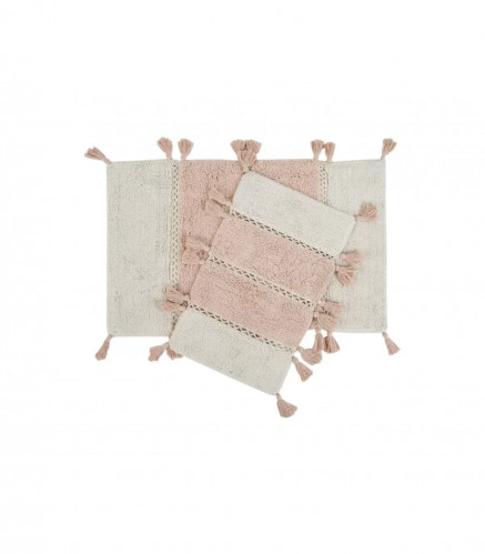 Набор ковриков Irya - Venus rose розовый 60х90 см + 40х60 см