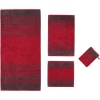 Полотенце Cawoe Textil Shades querstreifen rot 50x100 см
