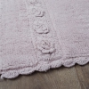 Набор ковриков для ванной Irya Waltz pembe розовый 60х90 см + 40x60 см