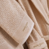 Набор халат + полотенца Marie Claire Gladic beige