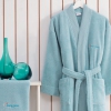 Набор халат + полотенце Marie Claire Jaina aqua