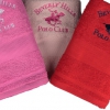 Набор махровых полотенец Beverly Hills Polo Club 355BHP1218 Red Fuchsia Pink из 3 шт.