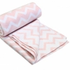 Одеяло Vladi детское Зигзаг розовое 100x140 см