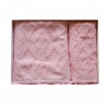 Набор полотенец Arya Duma розовый 50х90 см и 70х140 см