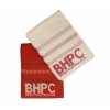 Набор махровых полотенец Beverly Hills Polo Club 355BHP1267 Botanik Brick Red, Cream из 2 шт.