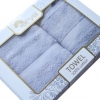 Набор полотенец Arya Miranda Soft серый 50x90 см +70х140 см