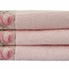 Набор полотенец Arya Desima розовый 50x90 см +70х140 см
