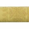 Полотенце Arya с бахромой Boleyn желтое 100x150 см