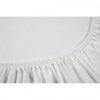 Простынь на резинке Othello Flex белый 160x200+40 см