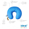Подушка для путешествий (рогалик под шею) Sonex Ideal синяя