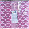 Комплект постельного белья с вафельным покрывалом Ранфорс 200*240 Pike Set (ТМ IPEXI) в сумке, темно-розовый