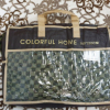 Плед из микрофибры Colorful Home 200x220 см шахматы зеленый