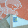 Плед-одеяло Zeron детское акрил бело - коричневое 90х120 см