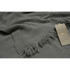 Плед-накидка Buldans Dalia antrasit серый 130x170 см