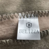 Хлопковый плед Belizza bej-pudra 200х220см