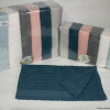 Набор махровых полотенец Cestepe Cotton Jacquard Rika из 6 штук 70х140 см