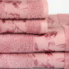 Полотенце Maisonette Bamboo 50х100 см темно-розовый