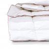 Пуховое кассетное одеяло Mirson 100% Белый пух DeLuxе light 220x240 см, №028
