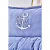 Набор постельное белье с одеялом Karaca Home Toffee indigo индиго полуторный