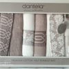 Банный набор из халатов и полотенец Dantela Vita Kahve-krem из 6-ми предметов