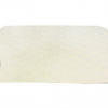 Махровое полотенце - коврик для ног Maisonette Diamond кремовый 45х65 см