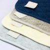 Махровое полотенце - коврик для ног Maisonette Diamond синий 45х65 см
