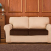 Чехол на диванную подушку - сидушку 3-х местный Homytex шоколадный (150-190x50-70+5-20 см)