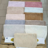 Набор ковриков для ванной Zeron Cotton Mat 50x60 см + 60x100 см, кремовый
