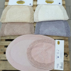 Набор ковриков для ванной Zeron Mosso 50x60 см + 60x100 см, кремовый