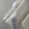 Одеяло Iglen шерстяное в жаккарде демисезонное 200x220 см