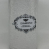 Простынь махровая на резинке DIAMOND HAVLU CARSAF WHITE 180x200 см