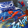 TAC Ranforce Disney Spiderman blue City дитяча з простирадлом на резинці