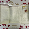 Набор полотенец Arya Touch кремовый 50х90 см + 70x140 см