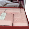 Набор махровых полотенец Maison Dor Soft Hearts rose из 3-х штук