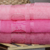 Набор бамбуковых полотенец Agac Bamboo (розовый, фуксия, пыльная роза) 50х90 см.
