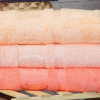Набор бамбуковых полотенец Agac Bamboo (персиковый, розовый, коралловый) 50х90 см.