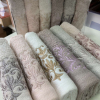 Набор махровых полотенец Sikel Purry Cotton с вышивкой V.2 30х50 см 6 шт.