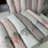 Набор махровых полотенец Sikel Purry Cotton с вышивкой V.1 50х90 см 6 шт.