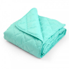 Одеяло Руно силиконовое летнее "Легкость" бирюзовое 140x205 см