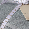 Набор полотенец Maisonette Elegance серебристо-серый 700 г/м2 из 2-х шт. 76х147 см