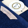Полотенце Maisonette Loft синие 700 г/м2 76х147 см